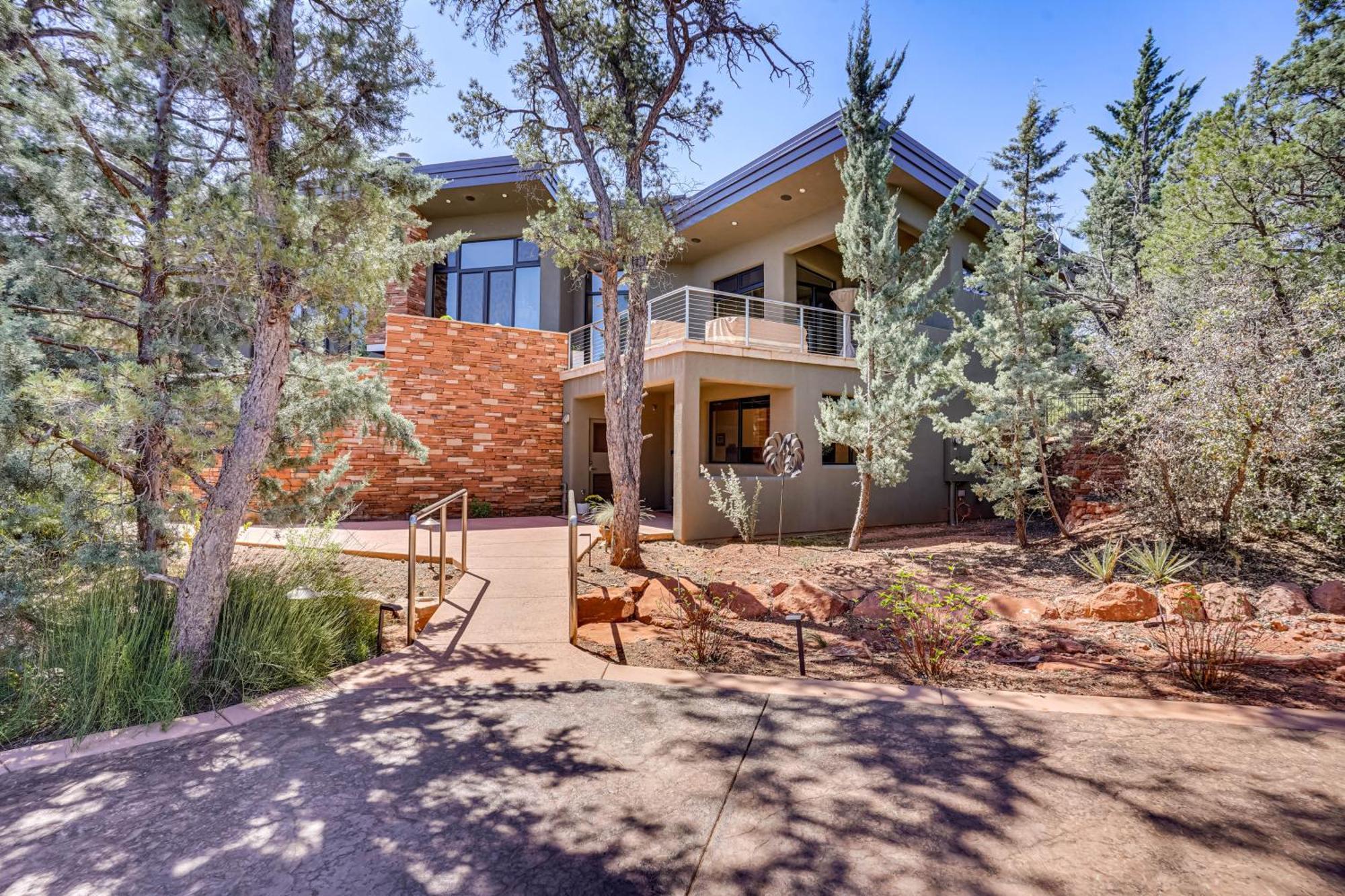 Sedona Couples Retreat With Patio Walk To Trails! Appartement Buitenkant foto